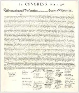 declaration of independence